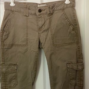 Skinny Khaki Pocket Pants